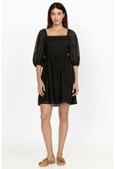 Women Dresses | Johnny Was Ella Mini Dress Black