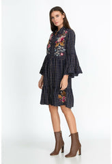 Women Dresses | Johnny Was Emiko Easy Tiered Dress Plaid