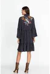 Women Dresses | Johnny Was Emiko Easy Tiered Dress Plaid