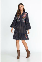 Women Dresses | Johnny Was Emiko Easy Tiered Dress Plaid