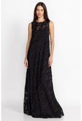 Women Dresses | Johnny Was Flower Jacquard Maxi Dress Black
