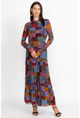 Women Dresses | Johnny Was Isadora Waves Mesh Midi Dress Isadora Waves