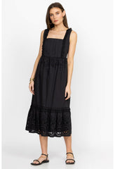 Women Dresses | Johnny Was Jesminda Midi Dress Black