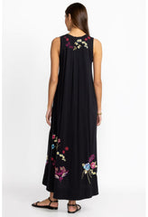 Women Dresses | Johnny Was Jessi Knit V-Neck Maxi Dress Black