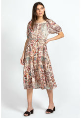 Women Dresses | Johnny Was Jungle Paisley Zenovia Dress Jungle Paisley