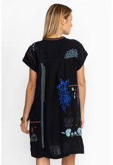 Women Dresses | Johnny Was Nahmad Dress (Lined) Black