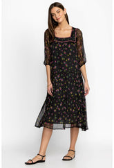 Women Dresses | Johnny Was Paige Midi Dress Little Ditsy