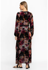 Women Dresses | Johnny Was Rosa Velvet Front Notch Dress Multi