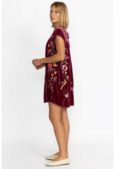 Women Dresses | Johnny Was Suki Petal Sleeve Tunic Dress Dahlia