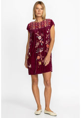 Women Dresses | Johnny Was Suki Petal Sleeve Tunic Dress Dahlia