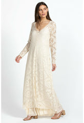 Women Dresses | Johnny Was Tayla Maxi Dress Ecru