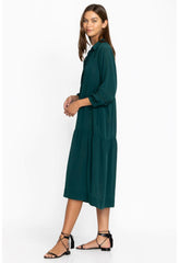 Women Dresses | Johnny Was Tiered Henley Dress Ponderosa Pine