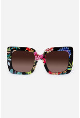Women Eye Wear | Johnny Was Sutton Sunglasses Printed Dreamer Noir