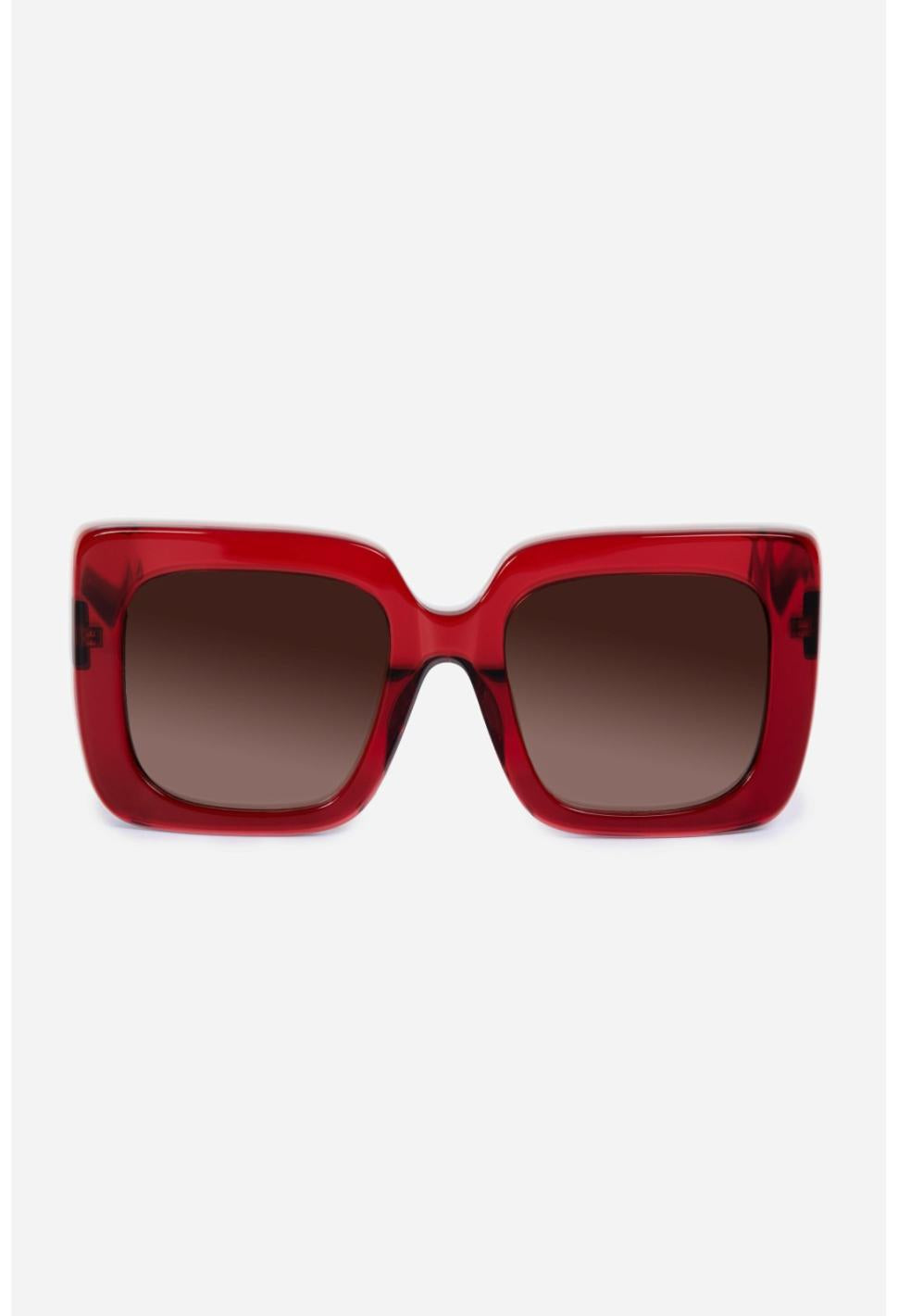 Women Eye Wear | Johnny Was Sutton Sunglasses Solid Red