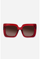 Women Eye Wear | Johnny Was Sutton Sunglasses Solid Red