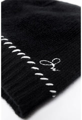 Women Fashion Accessories | Johnny Was Jw Whipstitch Beanie Black