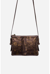 Women Handbags | Johnny Was Asteria Italian Leather Crossbody Bag Barolo