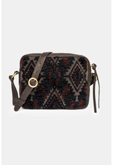 Women Handbags | Johnny Was Gia Jaquard Crossbody Espresso