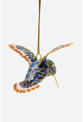 Women Home Accessories | Johnny Was Hummingbird Cloisonne Ornament Gold