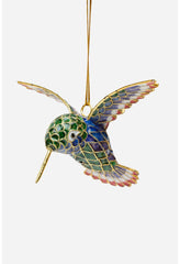 Women Home Accessories | Johnny Was Hummingbird Cloisonne Ornament Gold