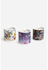 Women Home Fragrance | Johnny Was Fine Set Of 3 Votive Candles Multi