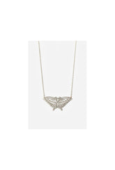 Women Jewelry | Johnny Was Butterfly Necklace Silver