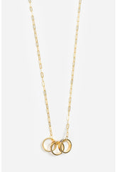 Women Jewelry | Johnny Was Sandalwood 3 Ring Necklace Sandalwood