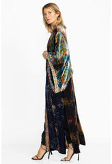 Women Kimonos | Johnny Was One Of A Kind Velvet Kimono- Black Multi