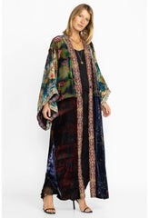 Women Kimonos | Johnny Was One Of A Kind Velvet Kimono- Black Multi