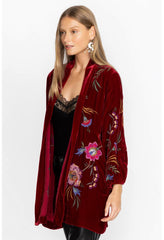 Women Kimonos | Johnny Was Sidonia Bishop Sleeve Kimono Rich Red