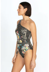 Women One-Pieces | Johnny Was Mila One Shoulder Swimsuit Mila