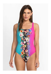 Women One-Pieces | Johnny Was Ombre Garden Tank One-Piece Ombre Garden