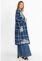 Women Outerwear | Johnny Was Alicent Duster Coat Plaid