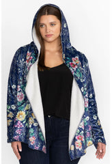 Women Outerwear | Johnny Was Bursting Echo Sherpa Jacket Bursting