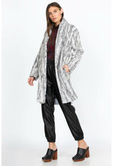 Women Outerwear | Johnny Was Cloud Faux Fur Jacket Cloud