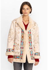 Women Outerwear | Johnny Was Hepburn Ski Fur Coat Cream