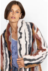 Women Outerwear | Johnny Was Ziggy Faux Fur Coat Multi