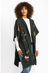 Women Outerwear | Johnny Was Zuzu Cape Forest Green
