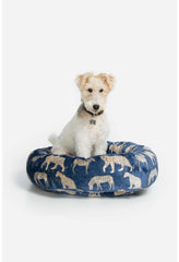 Women Pet Accessories | Johnny Was Blue Tiger Small Dog Bed Blue Tiger