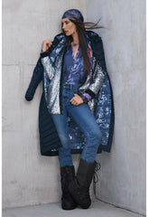 Women Scarves | Johnny Was Grey Scarf Gray