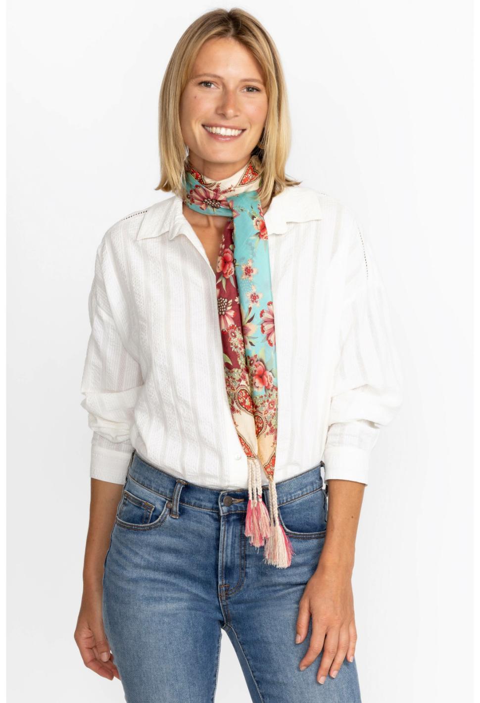 Women Scarves | Johnny Was Thena Scarf Thena