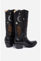 Women Shoes | Johnny Was Desert Cowboy Boot Black