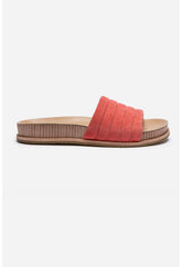 Women Shoes | Johnny Was Solid Stitch Sandal Coral