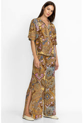 Women Sleepwear | Johnny Was Brooklyn Long Set Sandalwood