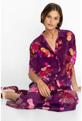 Women Sleepwear | Johnny Was Brooklyn Long Set - Sweet Bouquet Multi