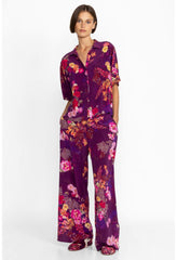 Women Sleepwear | Johnny Was Brooklyn Long Set - Sweet Bouquet Multi