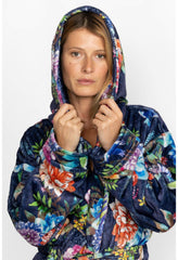 Women Sleepwear | Johnny Was Cozy Robe Ocean Dreamer