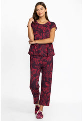 Women Sleepwear | Johnny Was The Bobbie Crop Set Carrie