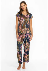 Women Sleepwear | Johnny Was The Bobbie Crop Set Delfino