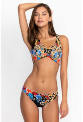 Women Swim & Resort | Johnny Was Black Royal Hipster Bikini Bottom Multi